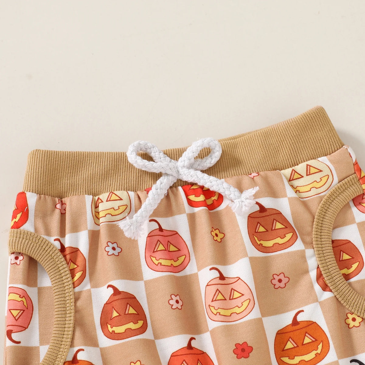 Baby Halloween Clothes Outfits Toddler Boy Girl Cute Pumpkin Crew Neck Long Sleeve Sweatshirt Tops Pants Set for 18-24 Months