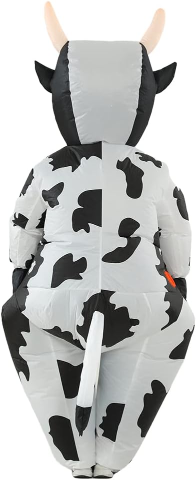 Inflatable Cow Costume Adult Blow up Costume Funny Inflatable Costumes for Halloween Christmas