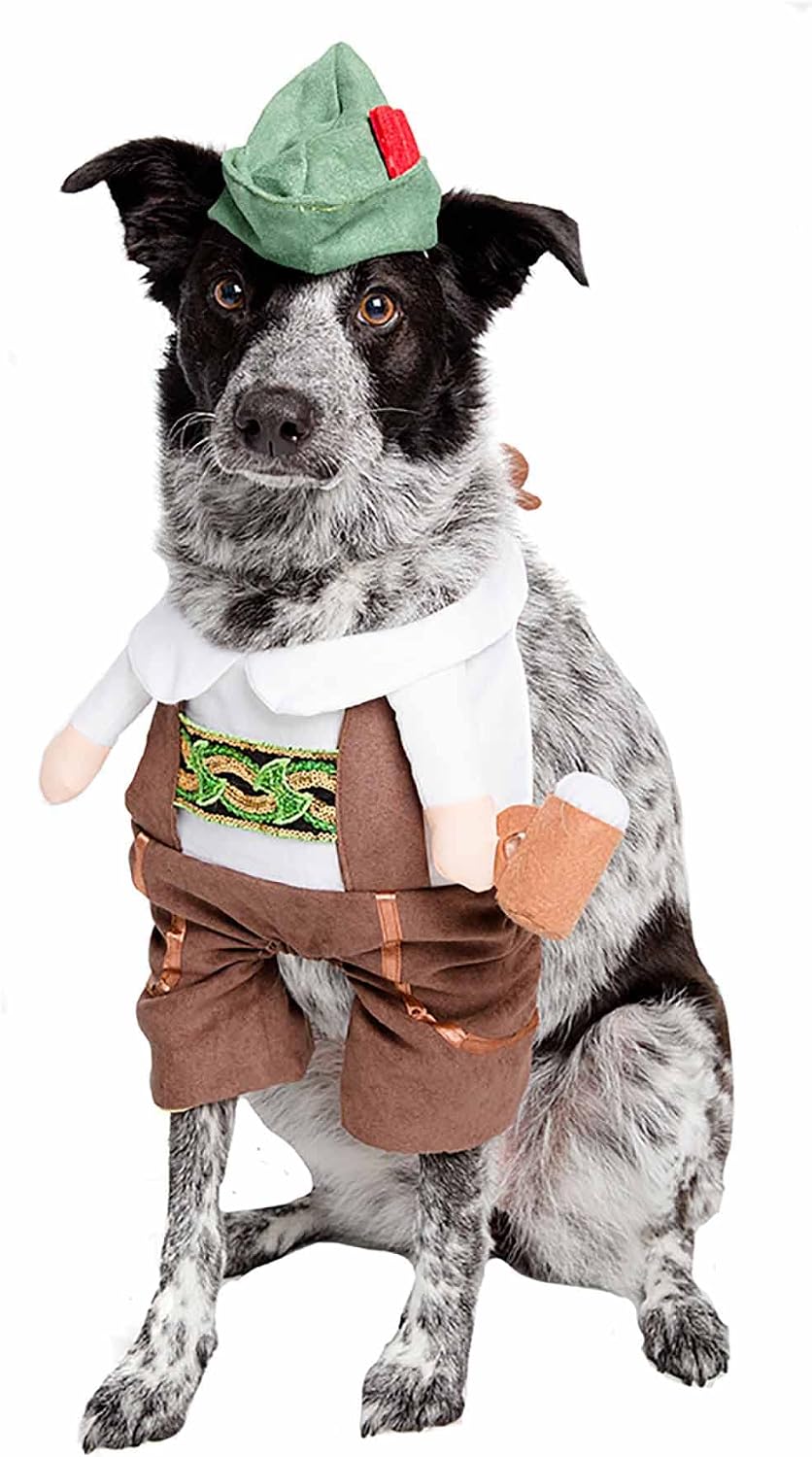 Pet Krewe X-Large German Oktoberfest Dog Costume - Barktoberfest Halloween Dog Costume - Perfect for Christmas Holiday, Parties, Photoshoots, Gifts for Dog Lovers