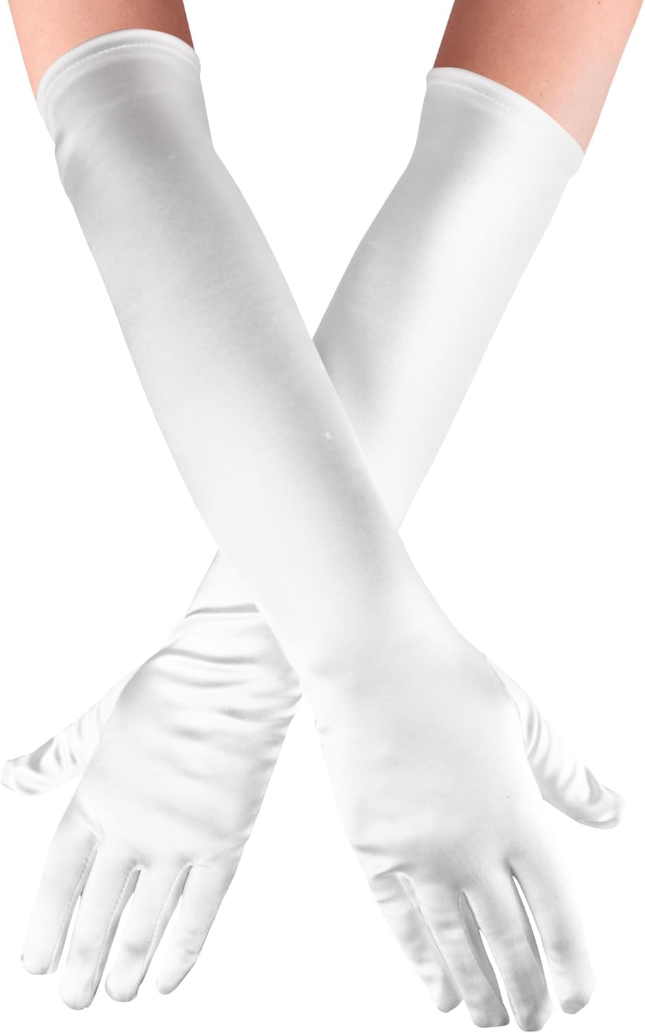 1 Pair Long Opera Gloves for Women for 80S Party Cosumes