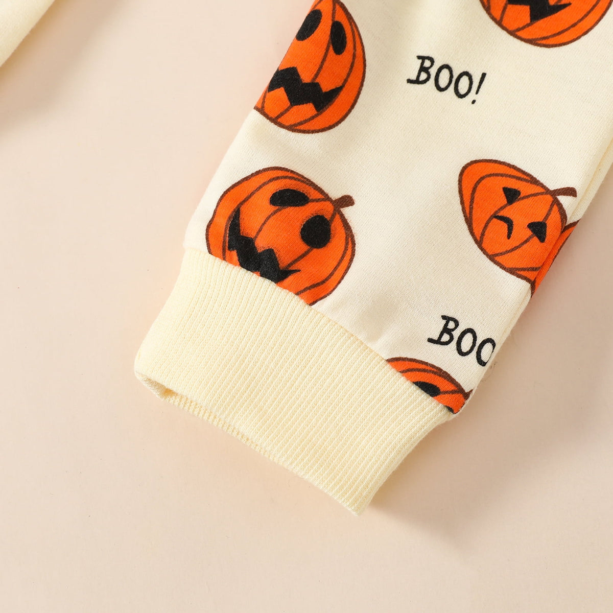 Baby Halloween Clothes Outfits Toddler Boy Girl Cute Pumpkin Crew Neck Long Sleeve Sweatshirt Tops Pants Set for 4-5T