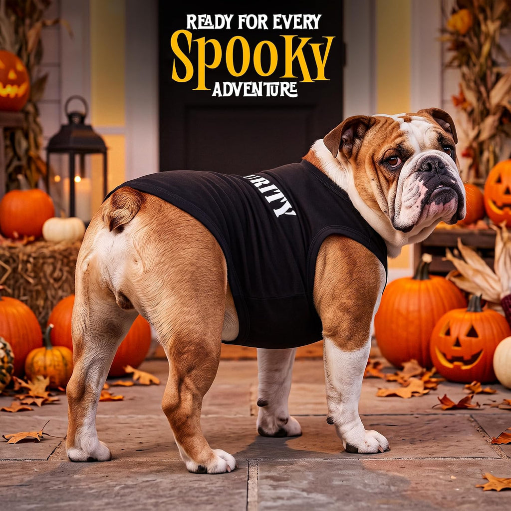 Dog Halloween Costume - Security Halloween Shirt for Dogs
