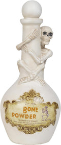 Halloween Potion Bottles, White Resin Skeleton Décor