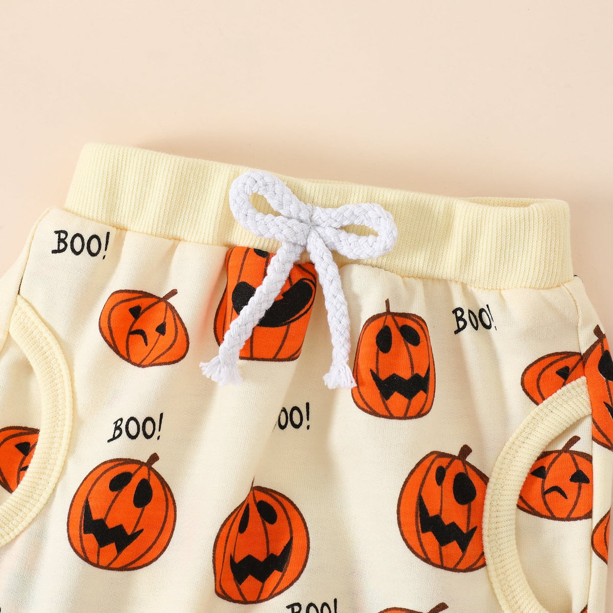 Baby Halloween Clothes Outfits Toddler Boy Girl Cute Pumpkin Crew Neck Long Sleeve Sweatshirt Tops Pants Set for 4-5T