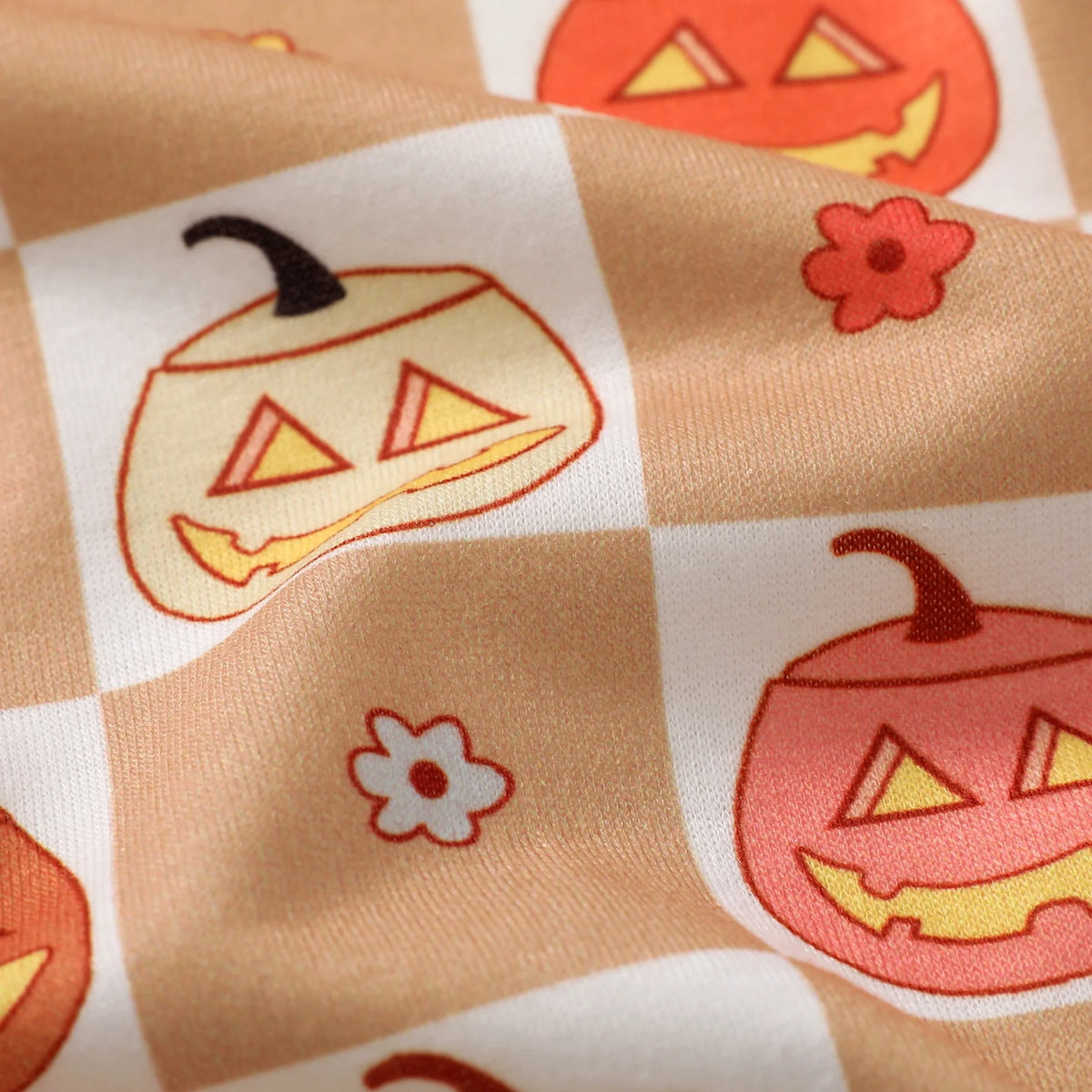 Baby Halloween Clothes Outfits Toddler Boy Girl Cute Pumpkin Crew Neck Long Sleeve Sweatshirt Tops Pants Set for 18-24 Months